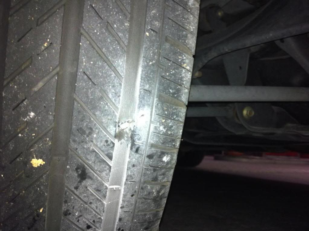Nice flat tire Drive Accord Honda Forums